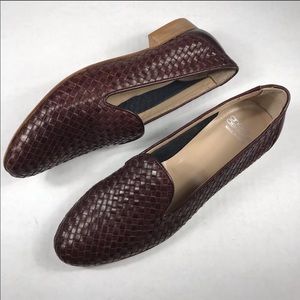 Andre Assous braided loafers
